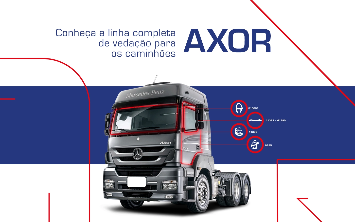 Autotravi tem a linha completa para os caminhões Axor